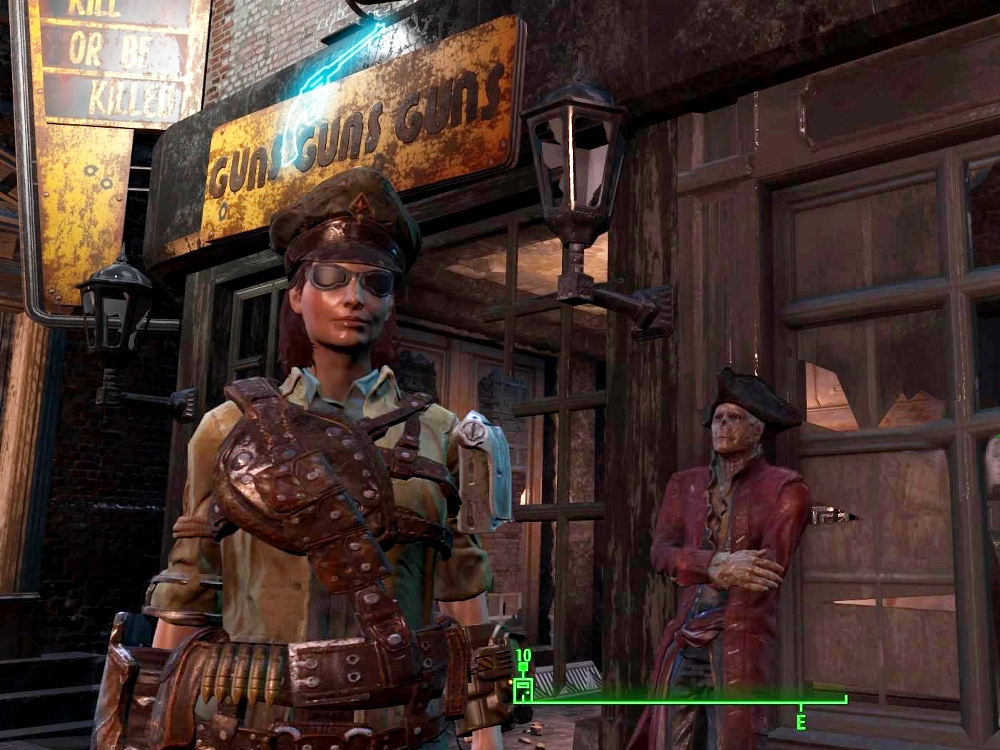 Fallout 4: Romancing the ghoul.