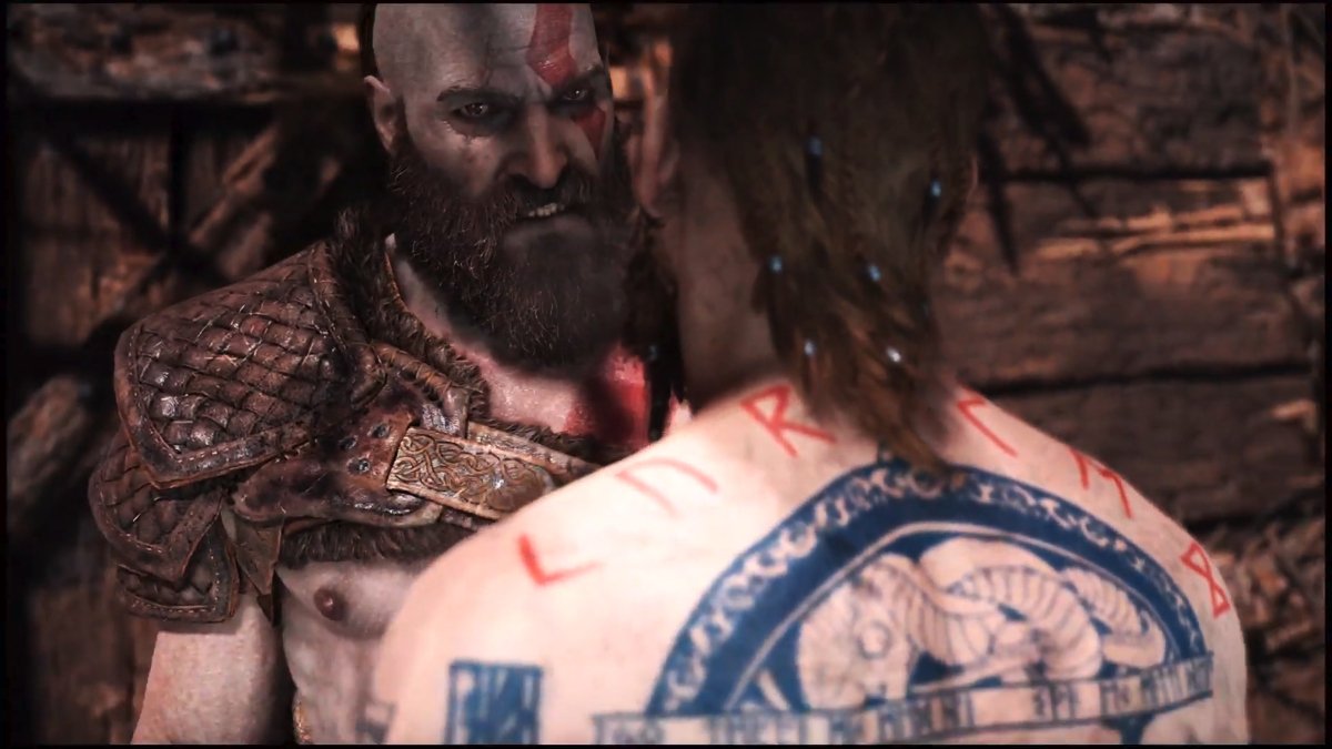 God of War Ragnarok Player Notices Interesting Detail on Tyr's Tattoos