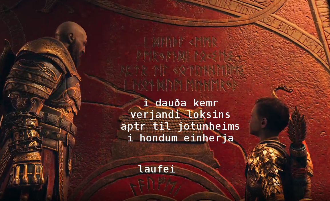 Prediction: It is Odin, not Kratos, that is depicted as dying on the murals  of Joutunnheim : r/GodofWar